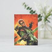 The New 52 - The Green Arrow #1 Postkarte (Stehend Vorderseite)
