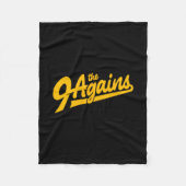 The New 9 Agains Bowling Team Fleecedecke (Vorderseite)