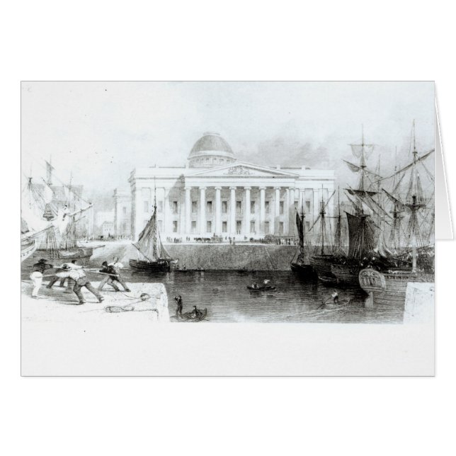 The New Custom House, Liverpool, c.1830 (Vorderseite (Horizontal))