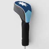 The new Flag of Minnesota State (2023 redesign) Golf Headcover (angewinkelt)