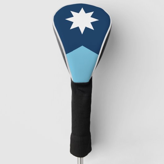 The new Flag of Minnesota State (2023 redesign) Golf Headcover (Vorderseite)