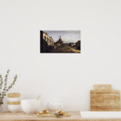 The New Market in Dresden – Canaletto – Bellotto Poster (Küche)