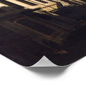 The New Market in Dresden – Canaletto – Bellotto Poster (Ecke)