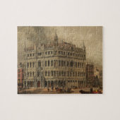 The New Masonic Temple - Boston (1855) Puzzle (Horizontal)