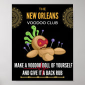 The New Orleans Voodoo Club - Crazy, Insane Poster (Vorne)