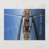 The New Passerelle, Wetteren, Belgien Postkarte (Vorderseite)