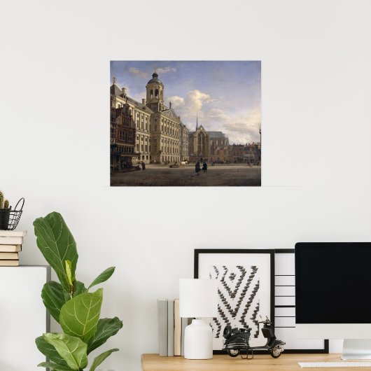 The New Town Hall, Amsterdam, 1668 Poster (Heimbüro)