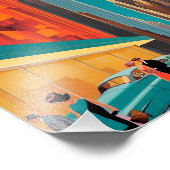 The New Yorker Fotodruck (Ecke)