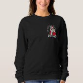 The Nice List is Overrated Sweatshirt (Vorderseite)