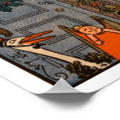 The Night Before Christmas, by Denlow, 1903 (colou Poster (Ecke)