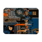 The Night Before Christmas, by Denlow, 1903 Magnet (Horizontal)