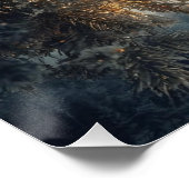 The Night Before Christmas Poster (Ecke)