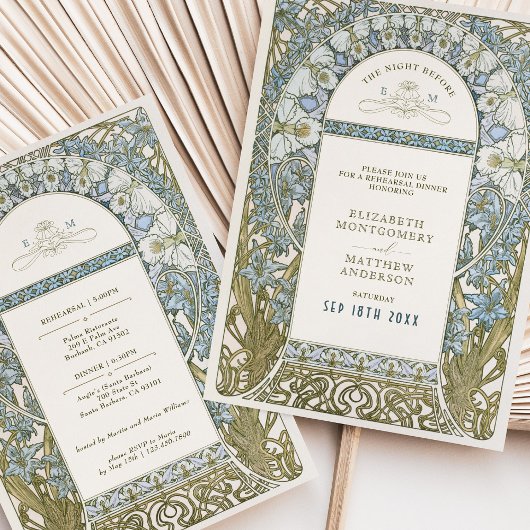 The Night Before Wedding Rehearsal Einladung