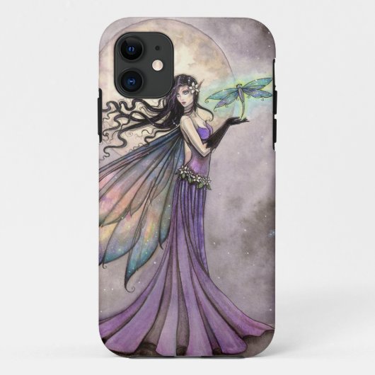 The Night Dragonfly Faiasy Fantasy Art Case-Mate iPhone Hülle (Rückseite)
