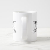 The Night is Dark and Full of Terrors Jumbo-Tasse (Rückseite)