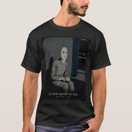 The Night Learned My Face T-Shirt (Vorderseite)