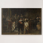 The Night Watch (1642) von Rembrandt van Rijn Puzzle (Horizontal)