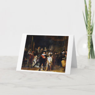The Night Watch, Rembrandt, 1642 Karte