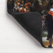 The Night Watch, Rembrandt, 1642 Mousepad (Ecke)