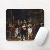 The Night Watch, Rembrandt, 1642 Mousepad (Mit Mouse)