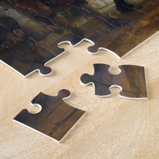 The Night Watch, Rembrandt, 1642 Puzzle (Seite)