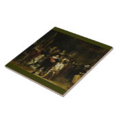 The Night Watch, Rembrandt van Rijn Fliese (Seite)