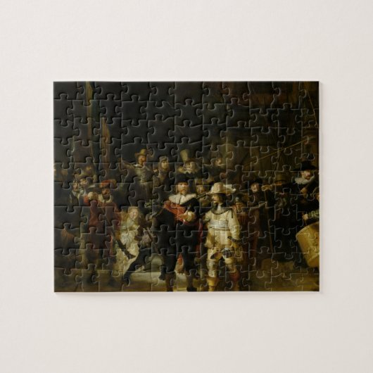 The Night Watch, Rembrandt van Rijn Puzzle (Horizontal)