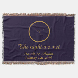 The Night We Met Star Map –Celestial love design Decke