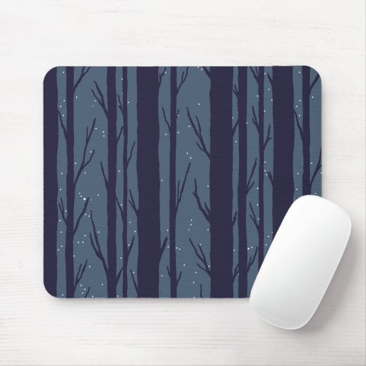 The Night Woods Mousepad (Mit Mouse)