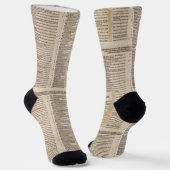 The Ninety-five Theses (Martin Luther) Socken (Gewinkelt)
