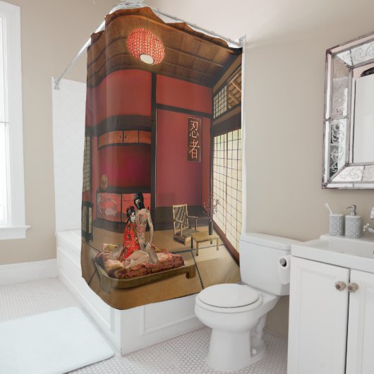 The Ninja Duschvorhang (Beispiel)