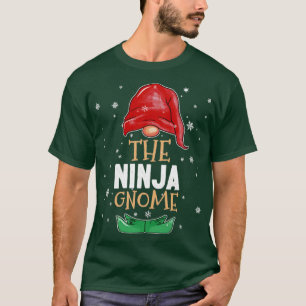 The ninja Gnome Family Matching Christmas Outfit 2 T-Shirt