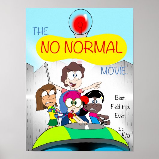 The No Normal Movie Poster (Vorne)