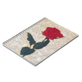 The Noble Rose: Japanese Art with Mythic Touch Notizblock (Linke Seite)