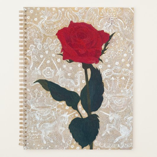 The Noble Rose: Japanese Art with Mythic Touch Planer (Vorderseite)