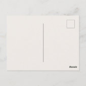 The Noble Rose: Japanese Art with Mythic Touch Postkarte (Rückseite)