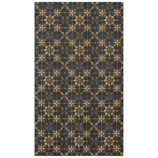 The Noël Kitchen Elegance - Black Tischdecke (Vorderseite)