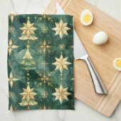 The Noël Kitchen Elegance Geschirrtuch (Viertel Falte)