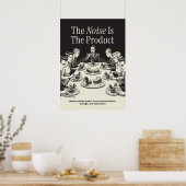 The Noise Is The Product Poster (Küche)