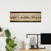 The Norman cavalry attacks the English Poster (Heimbüro)