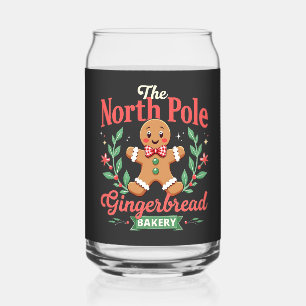 The North Pole Gingerbrot Bakery Weihnachten Dosenglas