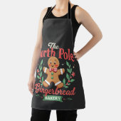 The North Pole Gingerbrot Bakery Weihnachten Schürze (InSitu)