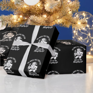 The North Pole Strip Club Weihnachtsfeier Geschenkpapier