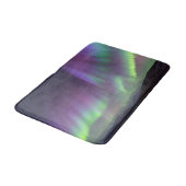 The Northern Lights | North Iceland Badematte (Schrägansicht)