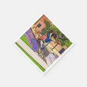 The Nosedive Landing - Scooter Rider Trick Serviette (Ecke)