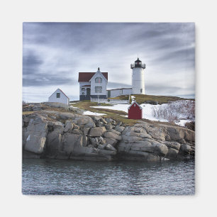 The "Nubble" Cape Neddick lighthouse York, Maine Magnet