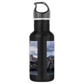 The "Nubble" Cape Neddick lighthouse York, Maine Trinkflasche (Rückseite)