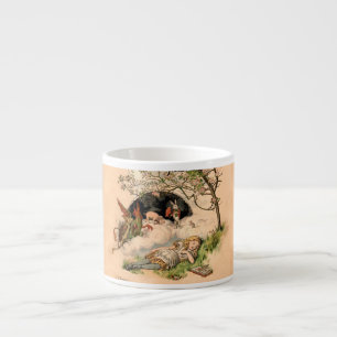 The Nursery Alice 1890 Vintage Wunderland Cover Espressotasse