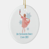 The Nutcracker 2024 - Clara Keramik Ornament (Rechts)
