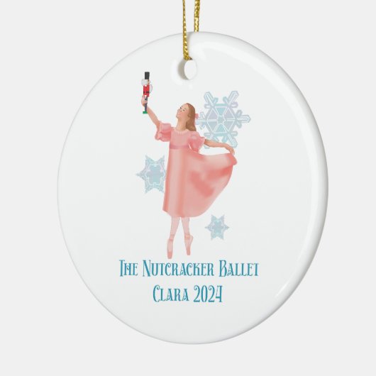 The Nutcracker 2024 - Clara Keramik Ornament (Links)